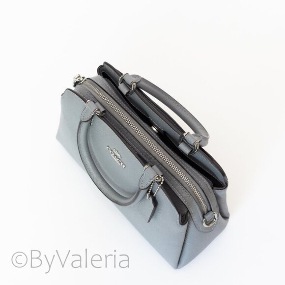 Coach Carryall Crossbody Mini Lillie Bag Ash Blue, Like new, 91146 - Picture 9 of 15